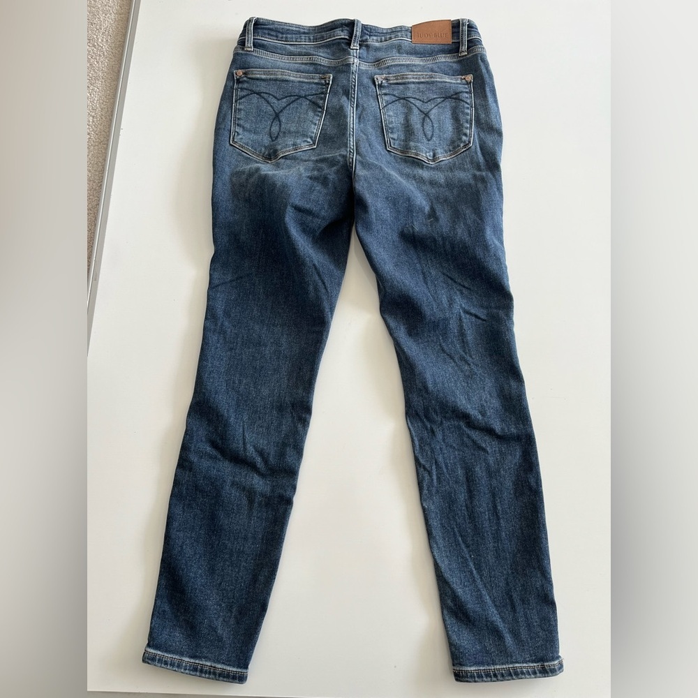 Judy Blue Women's Dark Blue Skinny Jeans - Picture 5 of 6